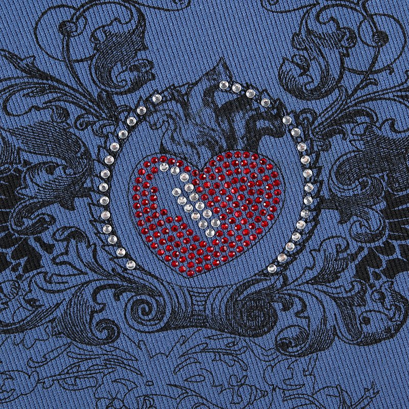 Knitted Diamonds Kawaii Grunge Tank Tops