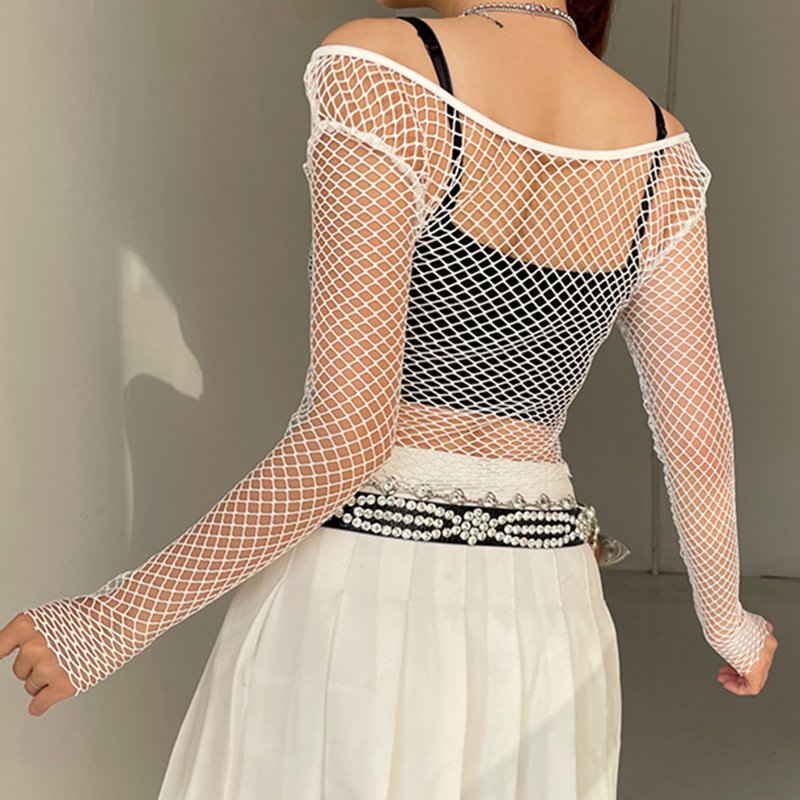 Knitted Diamonds Kawaii Grunge Tank Tops