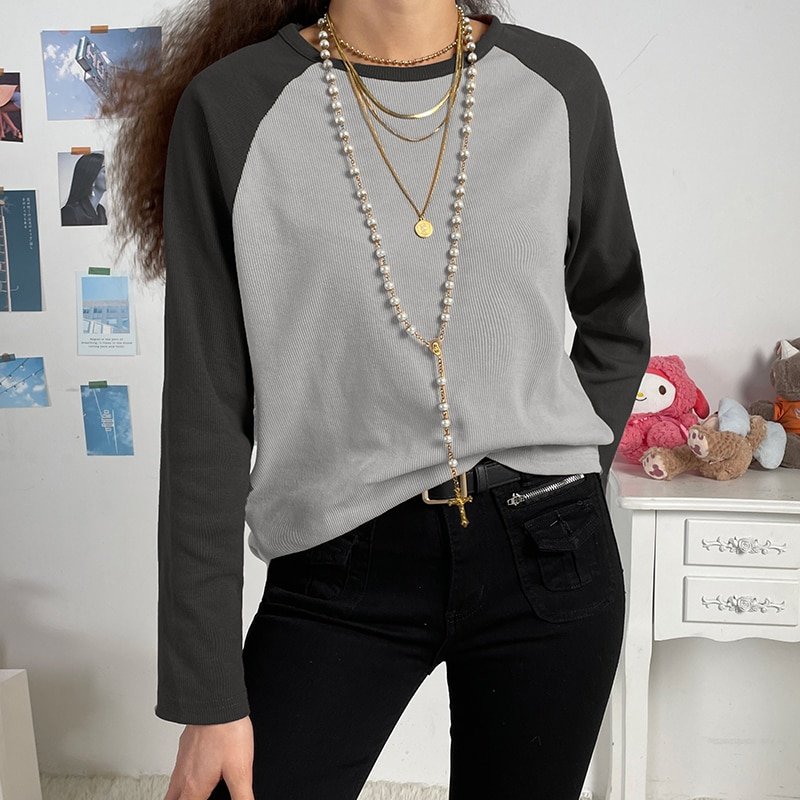 Star Print Long Sweats Tops