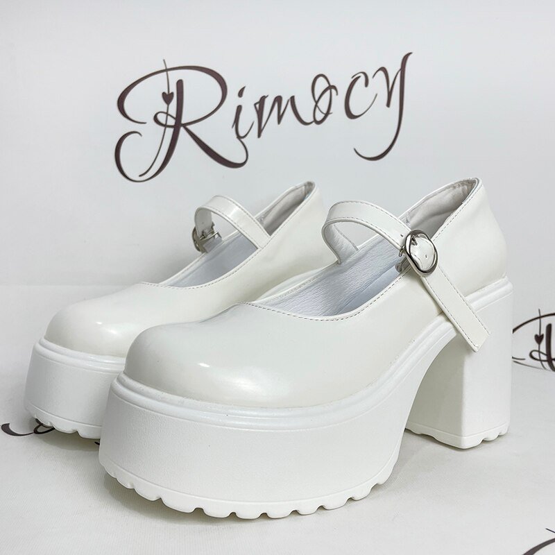High Heels Mary Jane Shoes