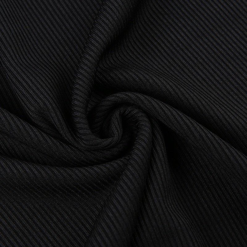 Black Slash Neck Long Sleeve Tops Black Slash Neck Long Sleeve Tops