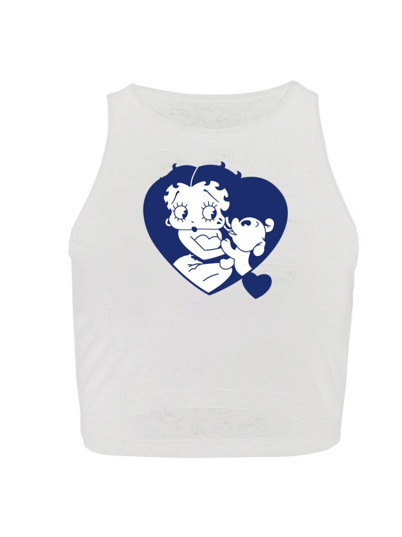 Betty Boop Crop Tops