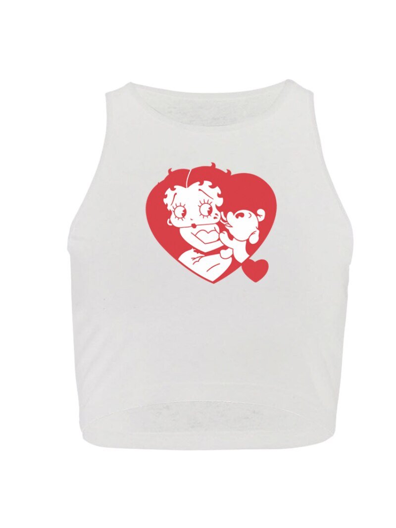 Betty Boop Crop Tops