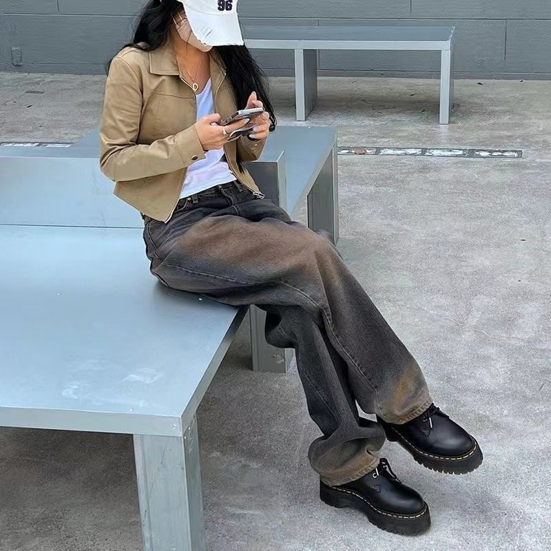 Vintage Streetwear Baggy Jeans High Waisted Vintage Streetwear Baggy Jeans High Waisted