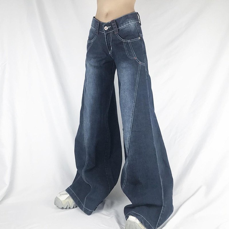 Pockets Stitching Straight Cargo Pants Pockets Stitching Straight Cargo Pants