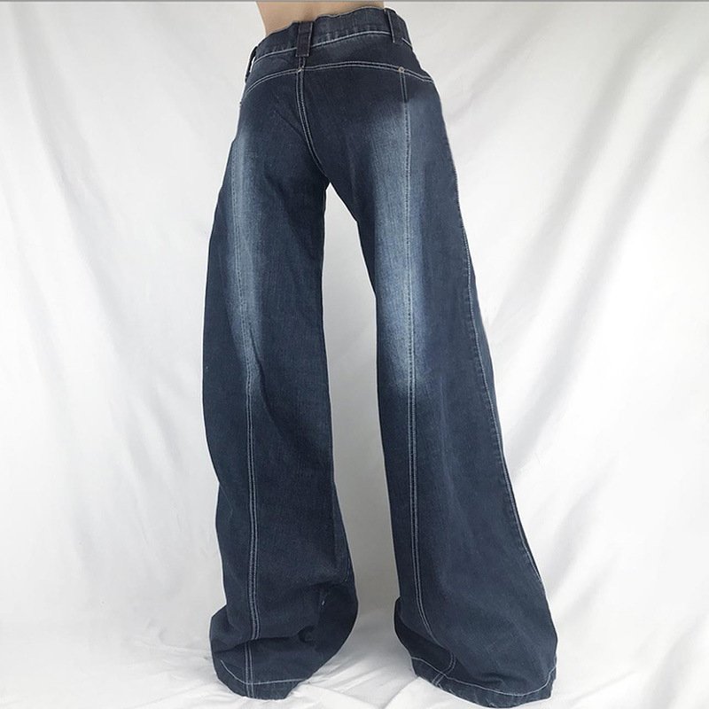 Pockets Stitching Straight Cargo Pants Pockets Stitching Straight Cargo Pants