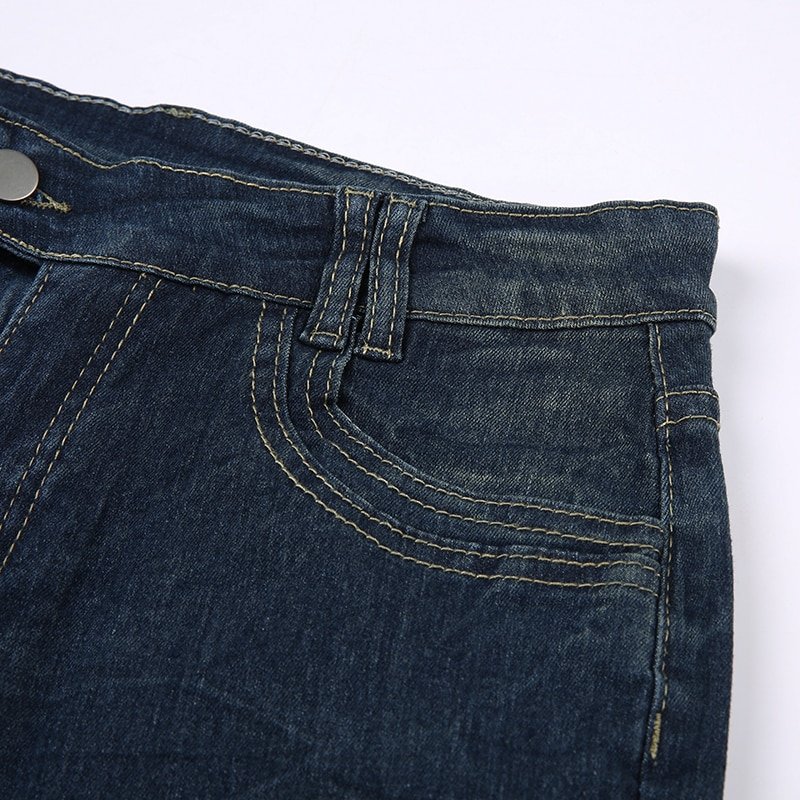 Fairycore Chic Skinny Low Rise Flared Jeans