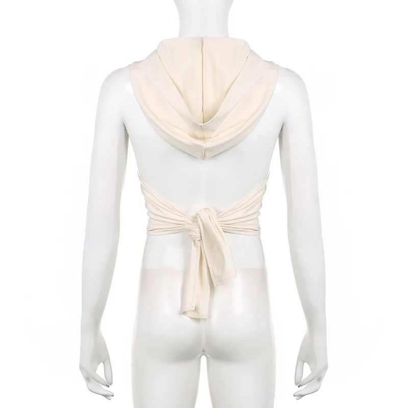 Swinging Collar Backless Tank Top Swinging Collar Backless Tank Top