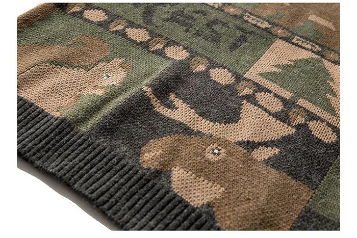 Cute Bear Knitted Sweater Cute Bear Knitted Sweater