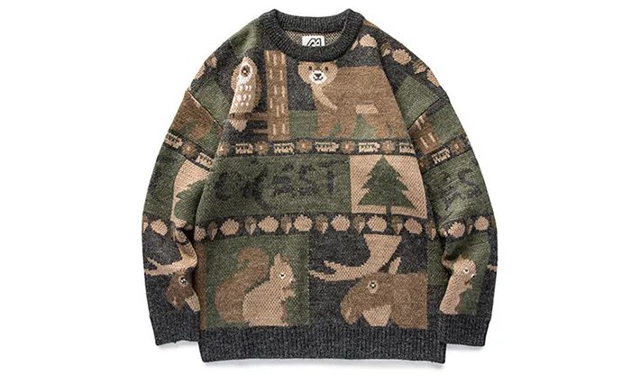 Cute Bear Knitted Sweater Cute Bear Knitted Sweater