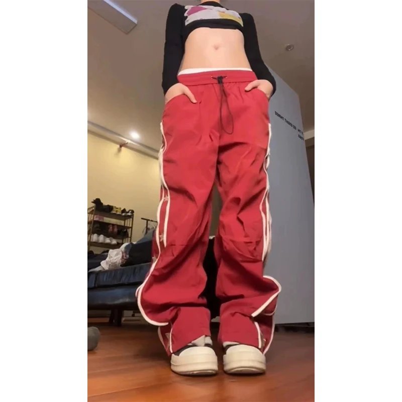 Baggy Wine Red Sweatpants