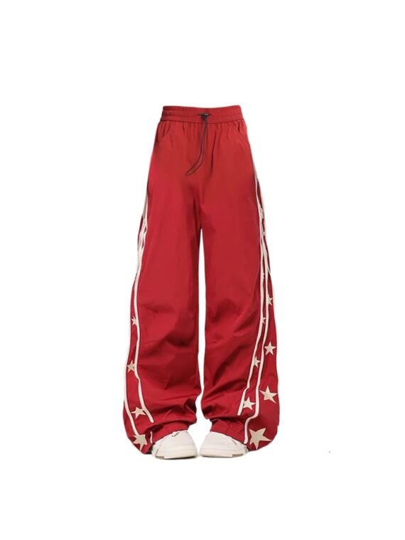 Baggy Wine Red Sweatpants