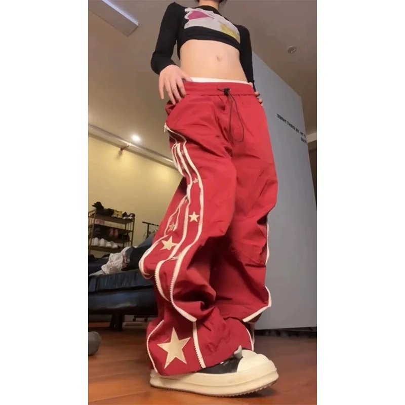 Baggy Wine Red Sweatpants