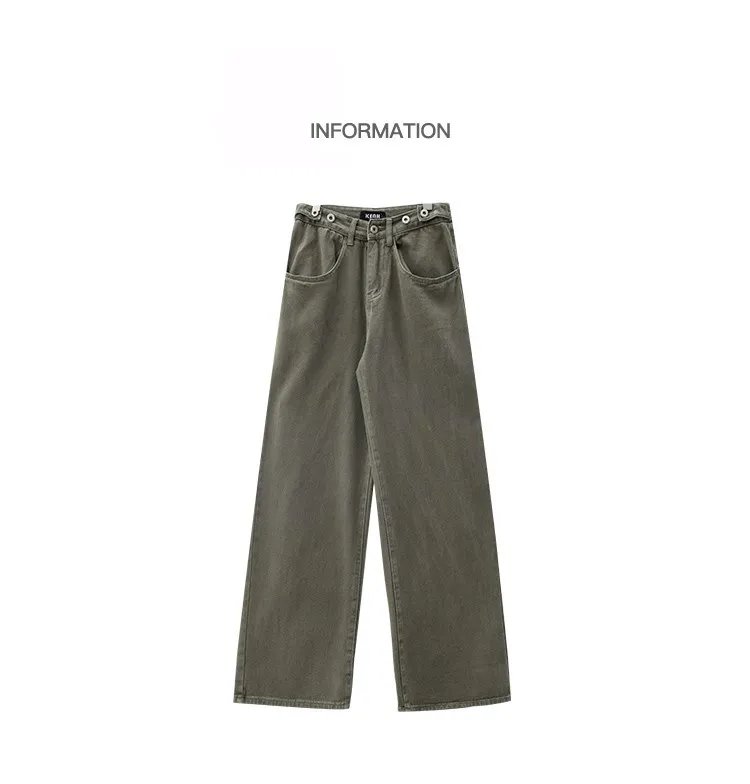 Camouflage High Waist Flare Jeans