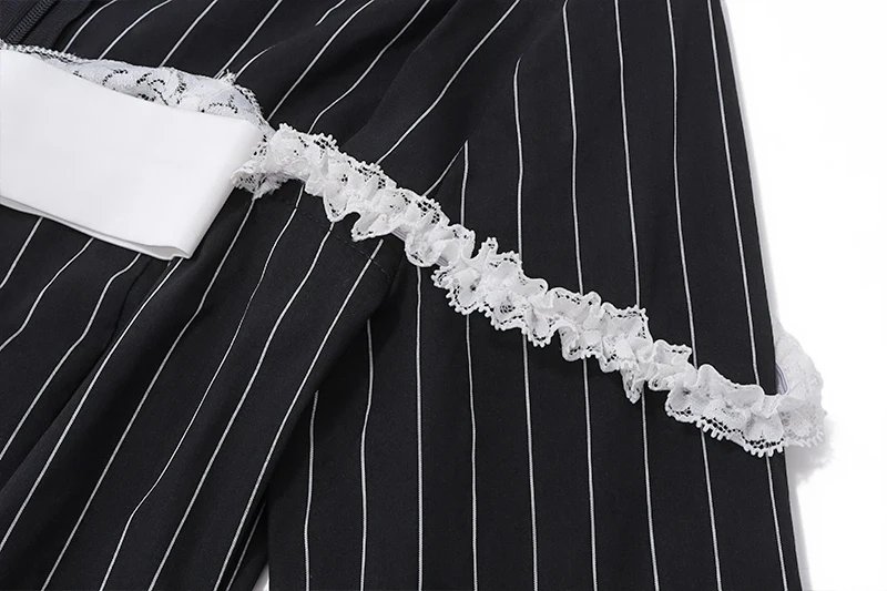 Bow Patchwork Long Sleeve Dress Bow Patchwork Long Sleeve Dress