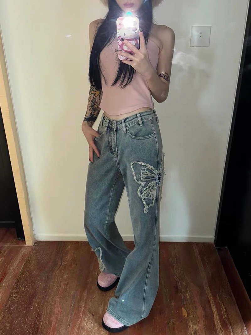 Butterfly Flare Jeans