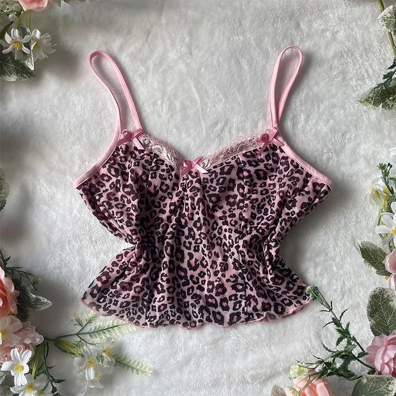 Leopard print tube tops