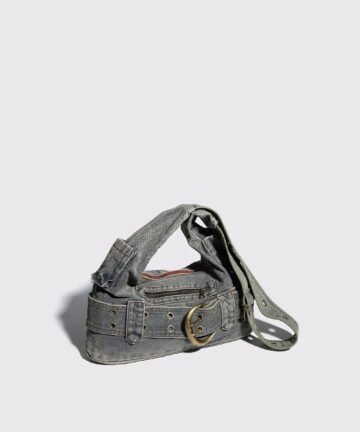 Y2k Denim Punk Shoulder Bag