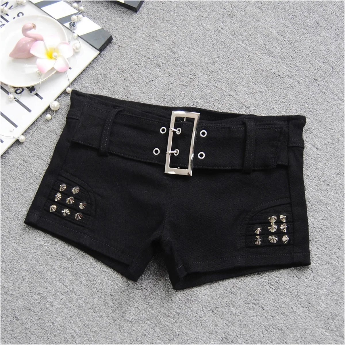 Black Spicy Girl Shorts