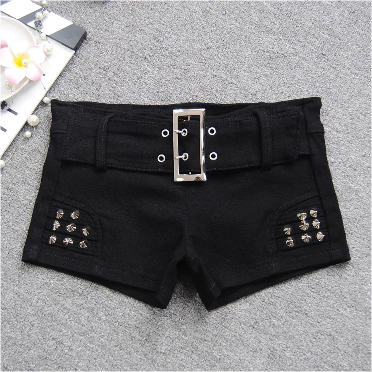 Black Spicy Girl Shorts