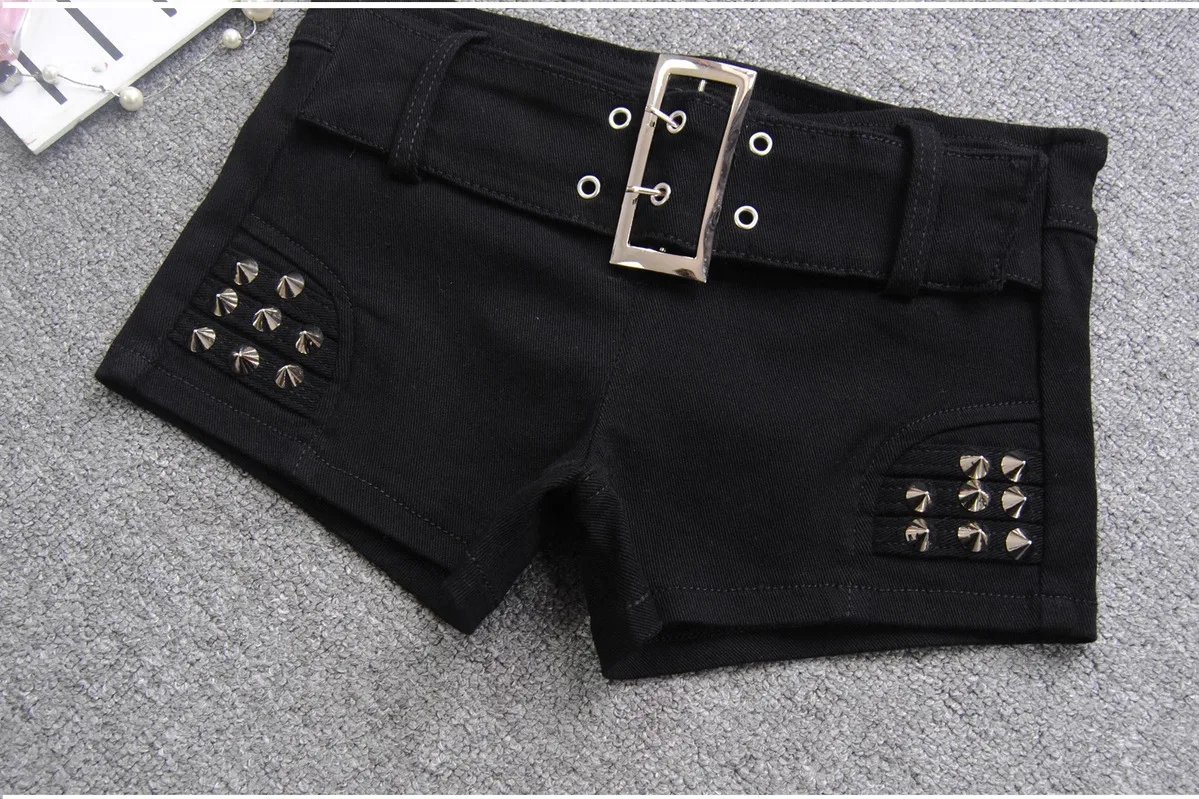 Black Spicy Girl Shorts