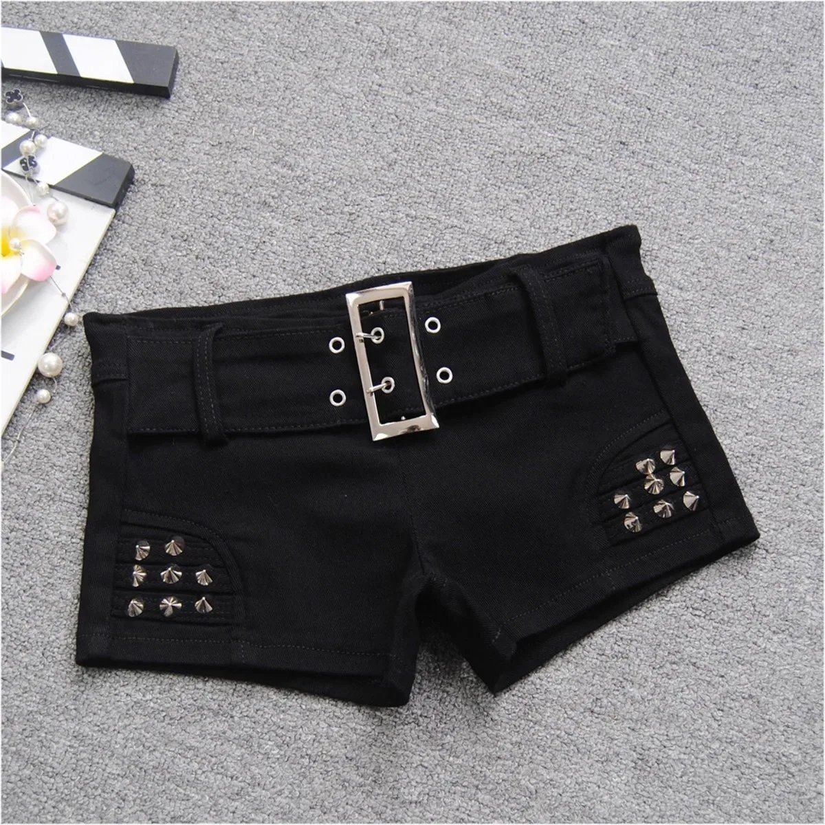 Black Spicy Girl Shorts