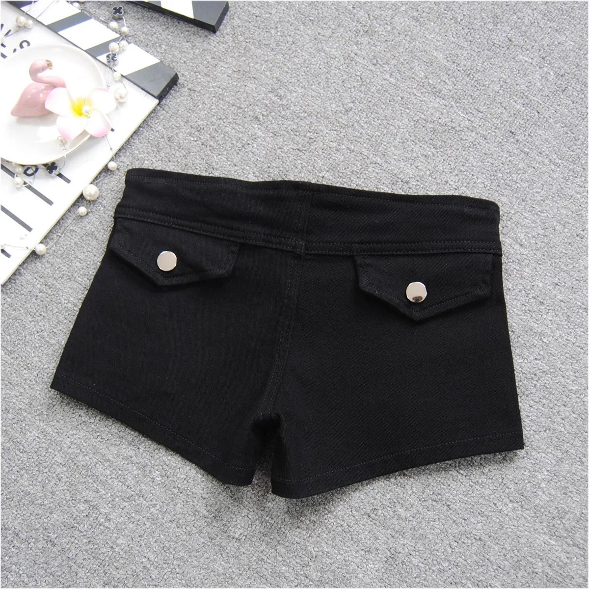 Black Spicy Girl Shorts