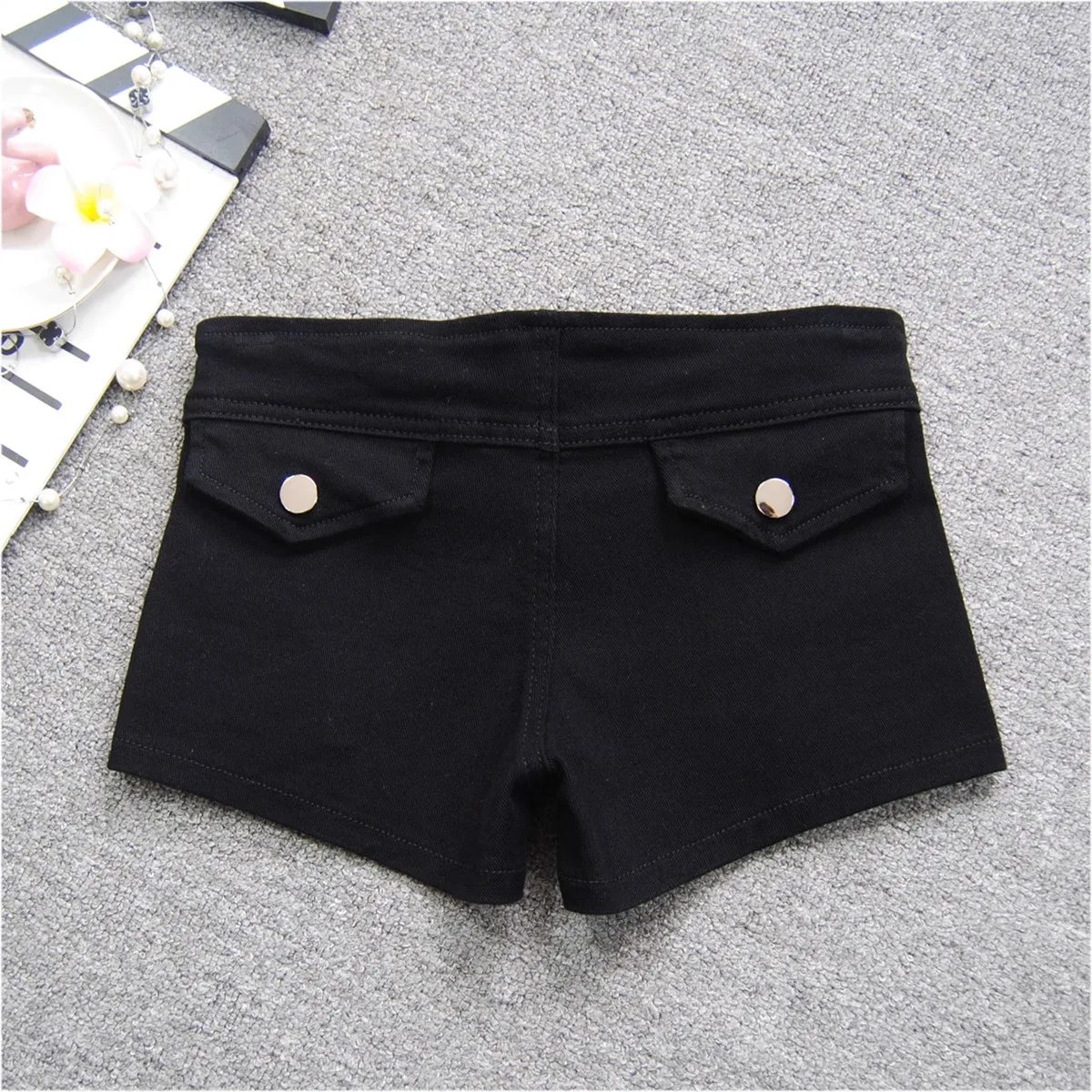 Black Spicy Girl Shorts