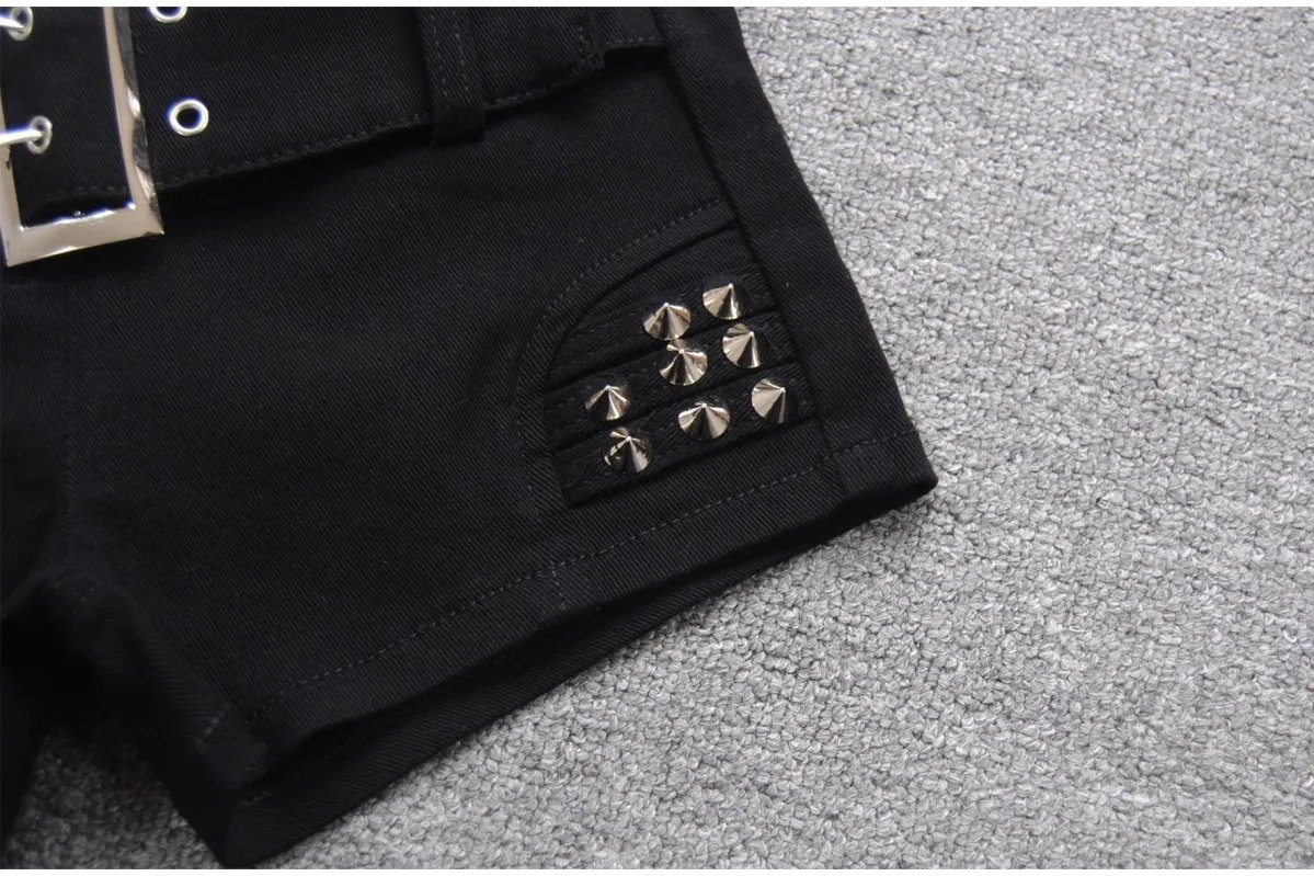 Black Spicy Girl Shorts