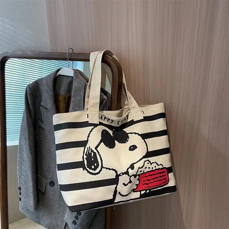 Snoopy Large Capacity Canvas Bag