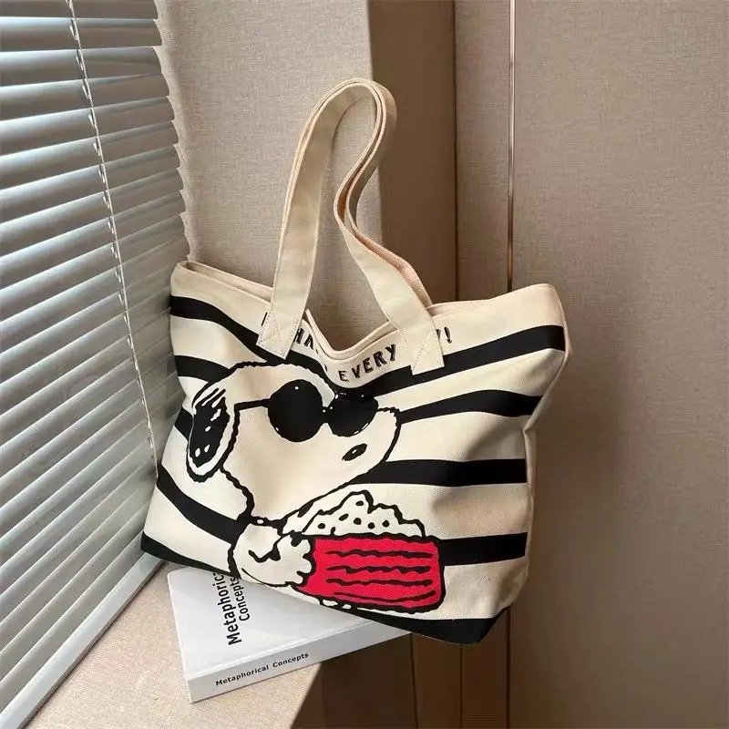 Snoopy Large Capacity Canvas Bag