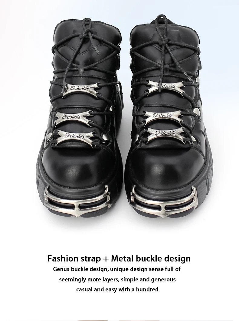 Metal Punk Boots