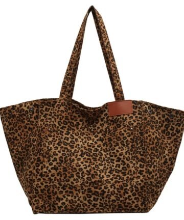 Leopard Pattern Big Capacity Handbag