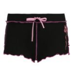 Bow Ruched Skinny Hotpants