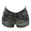 Low Rise 2000s Jean Shorts