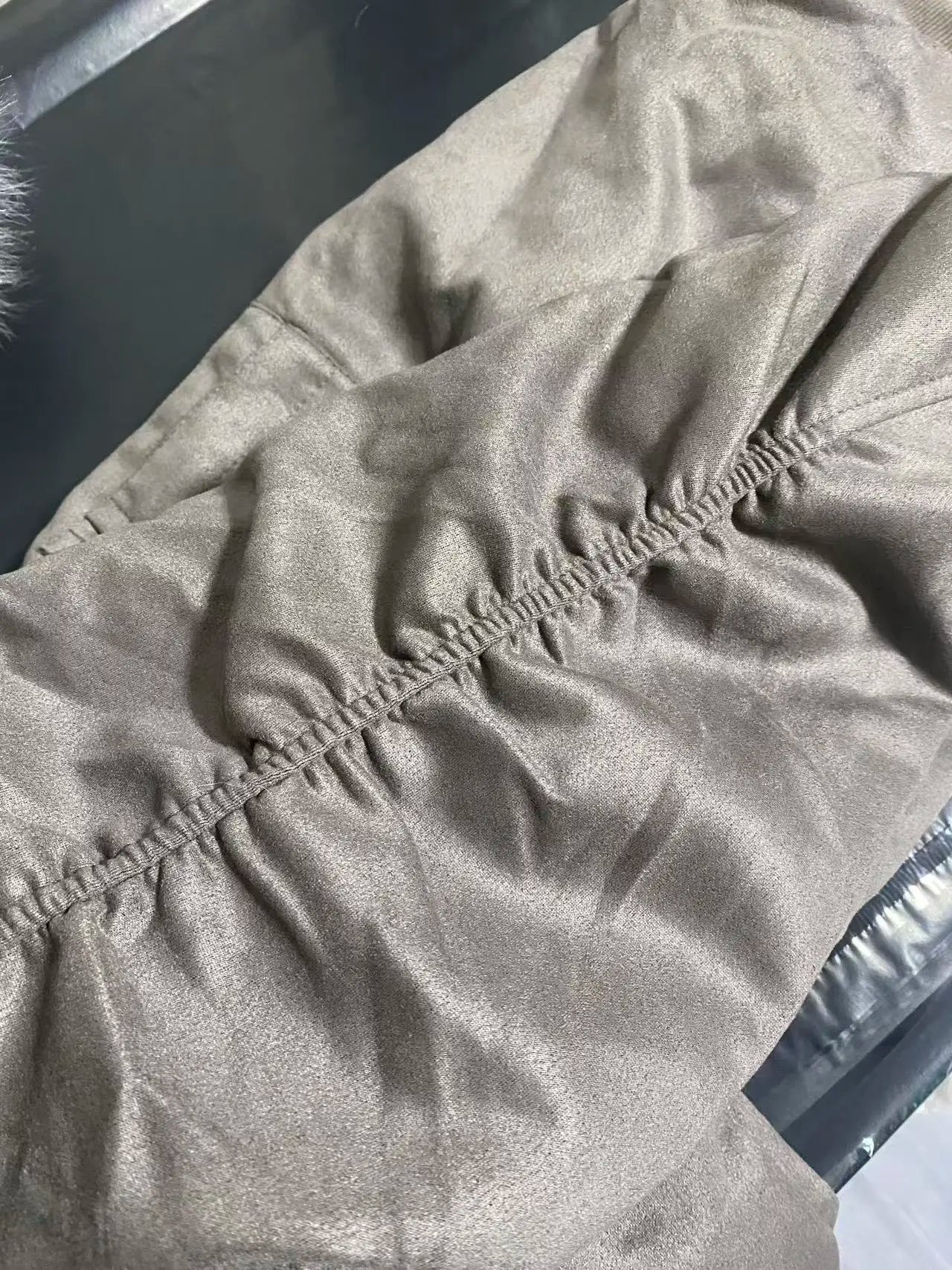 Parkas brown Dyed Hooded Jacket Parkas brown Dyed Hooded Jacket