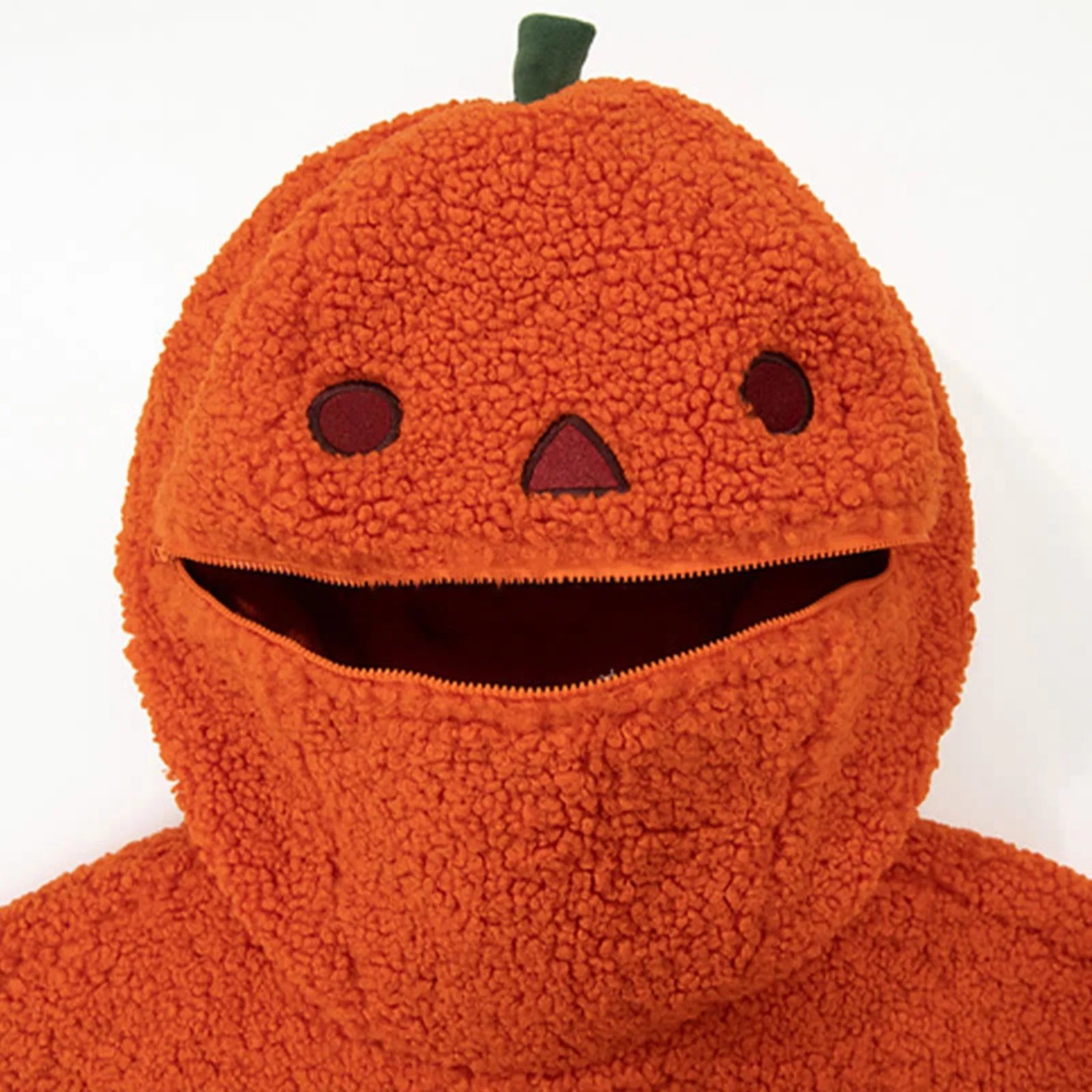 Halloween Pumpkin Shaped Hoodie