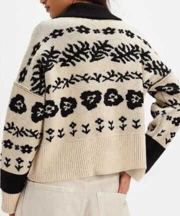 Floral Print Loose Knitted Cardigan 6 77935 xxgyam