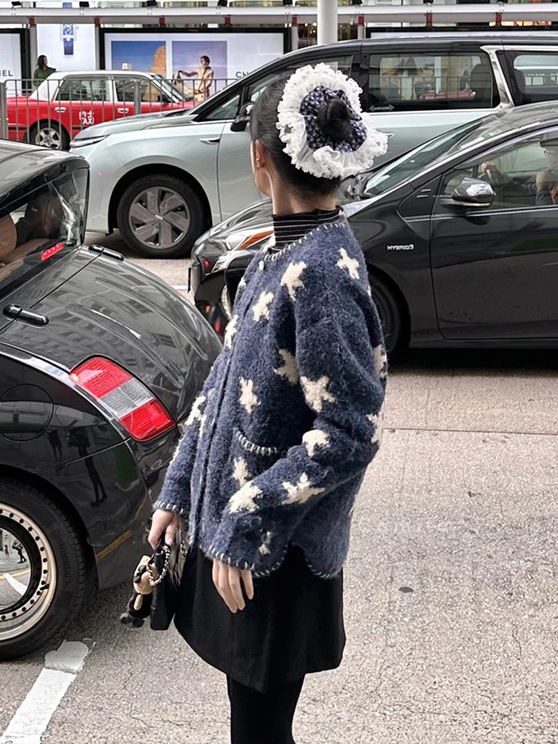 Vintage Star Knitted Cardigan Vintage Star Knitted Cardigan