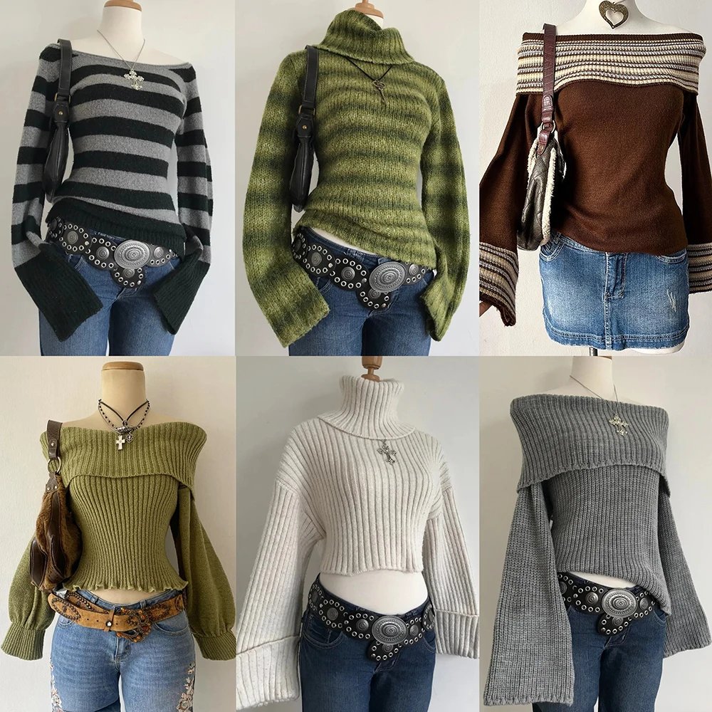 Spicy Girls Stripe Harajuku Y2k Long sleeve Top Spicy Girls Stripe Harajuku Y2k Long sleeve Top