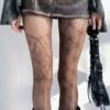 Punk Women Fishnet Stockings