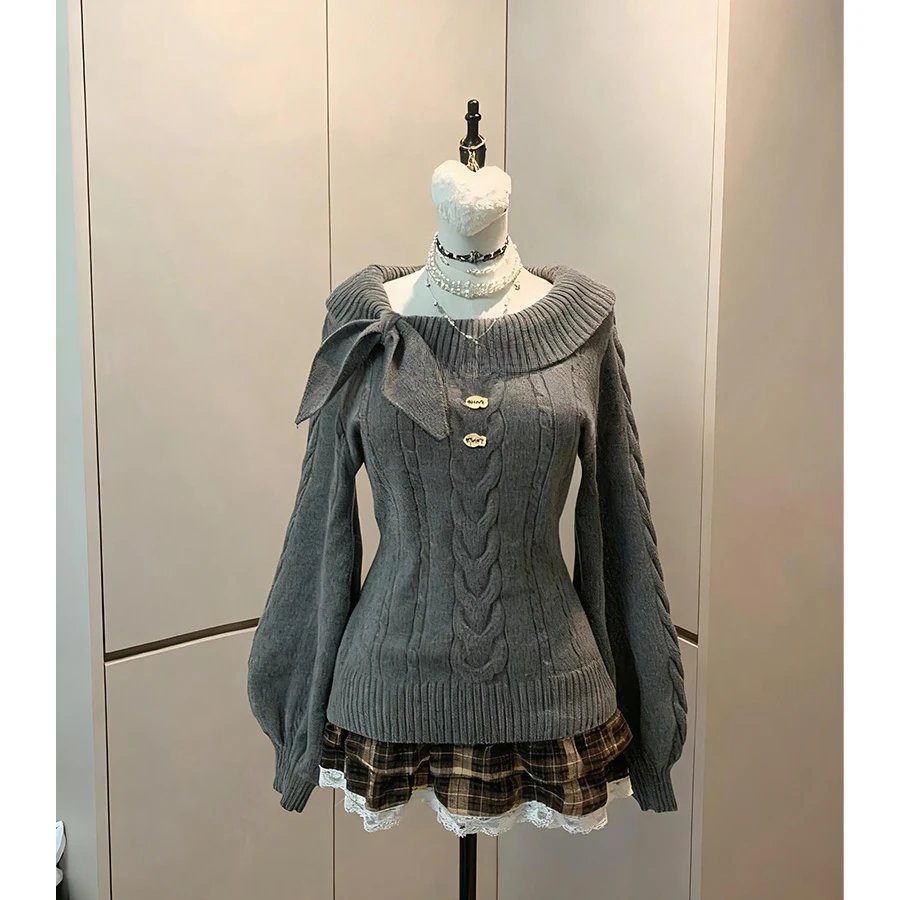 Korean Coquette Sweater