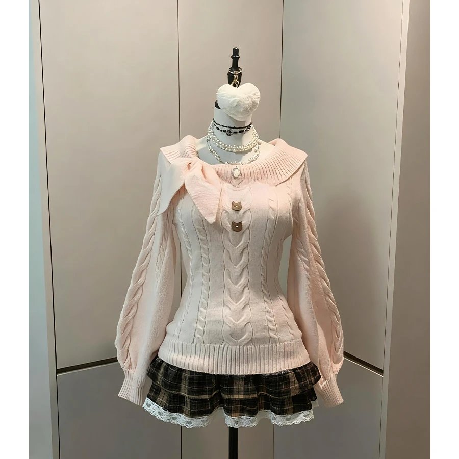 Korean Coquette Sweater