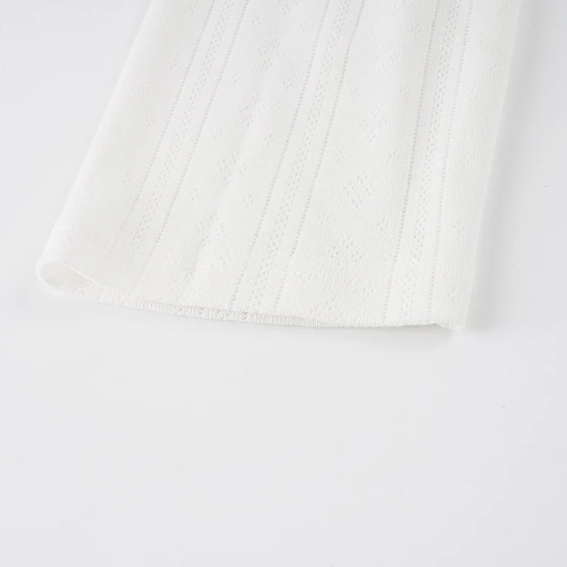 Cross V Neck Slim T-Shirt